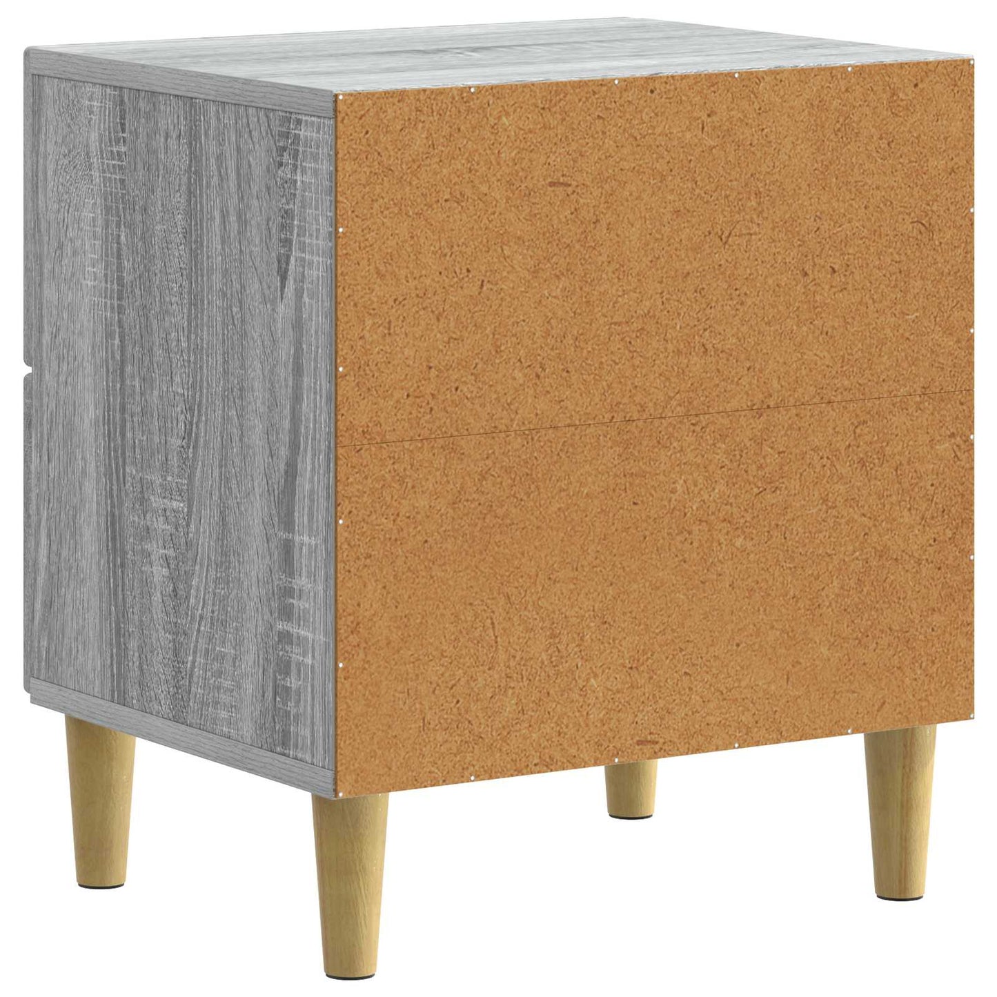Bedside Cabinet Grey Sonoma 43 x 34.5 x 48 cm Engineered Wood