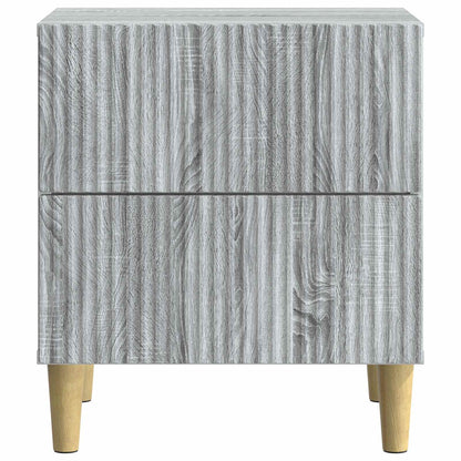Bedside Cabinet Grey Sonoma 43 x 34.5 x 48 cm Engineered Wood