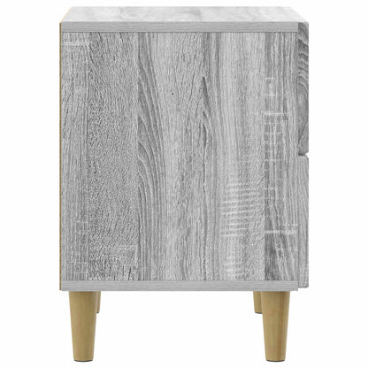 Bedside Cabinet Grey Sonoma 43 x 34.5 x 48 cm Engineered Wood