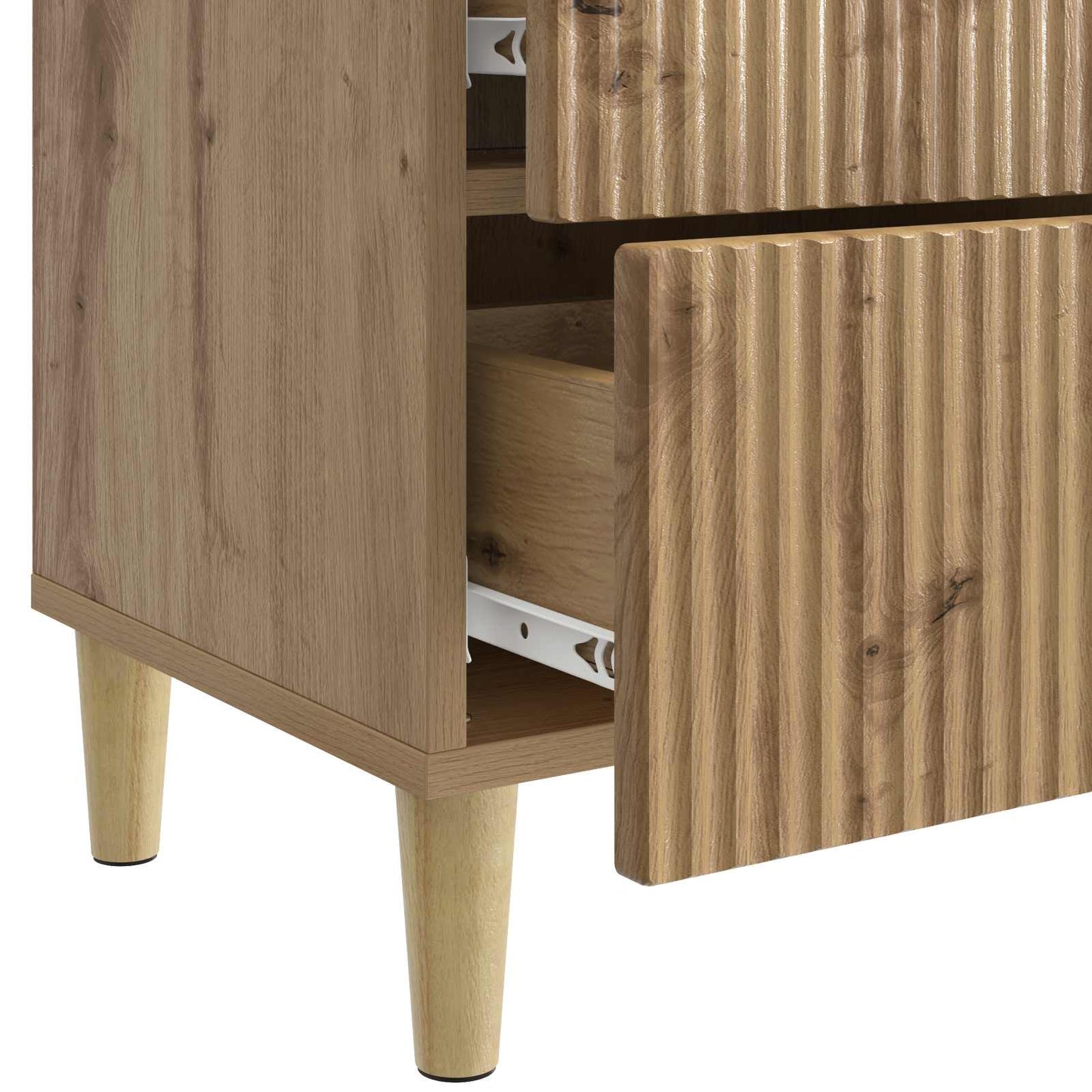 Bedside Cabinet Artisan Oak 43 x 34.5 x 48 cm Engineered Wood