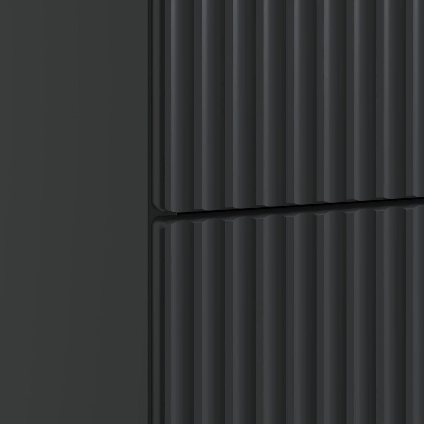 Bedside Cabinet Black 62 x 34.5 x 48 cm Engineered Wood