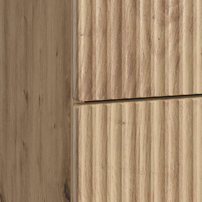 Bedside Cabinet Artisan Oak 62 x 34.5 x 48 cm Engineered Wood