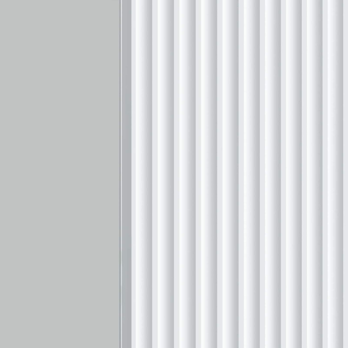 Bedside Cabinet White 43 x 34.5 x 50 cm Engineered Wood