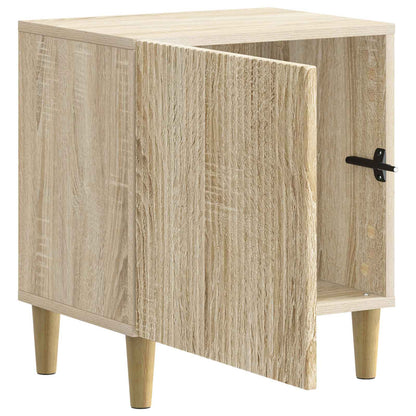 Bedside Cabinet Sonoma Oak 43 x 34.5 x 50 cm Engineered Wood