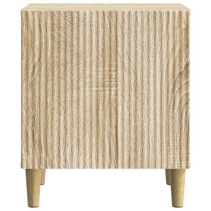 Bedside Cabinet Sonoma Oak 43 x 34.5 x 50 cm Engineered Wood