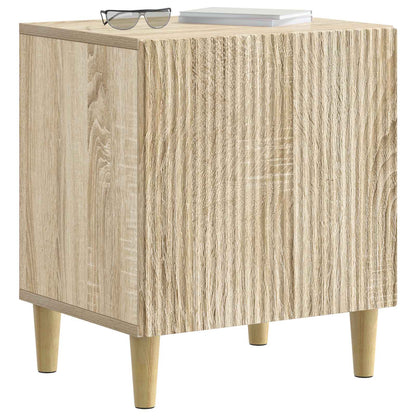Bedside Cabinet Sonoma Oak 43 x 34.5 x 50 cm Engineered Wood