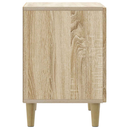 Bedside Cabinet Sonoma Oak 43 x 34.5 x 50 cm Engineered Wood