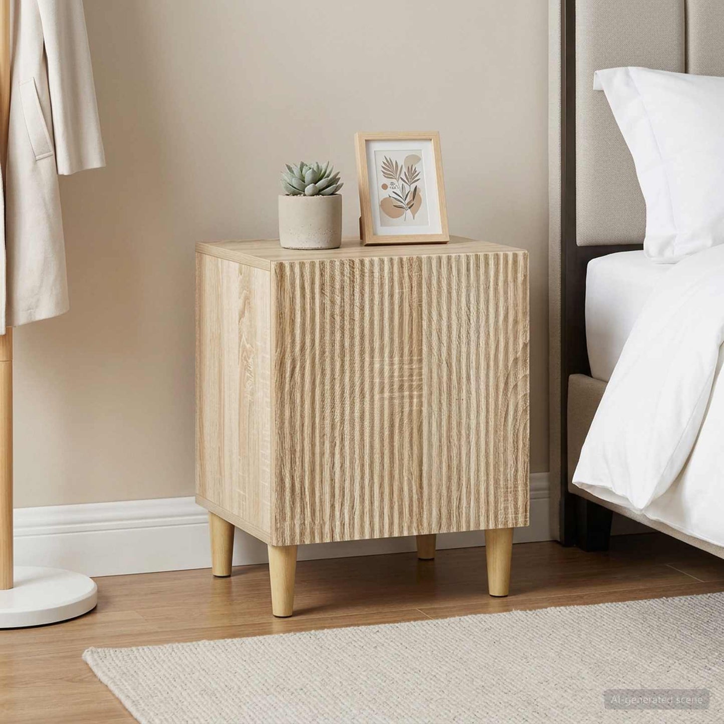 Bedside Cabinet 2 pcs Sonoma Oak 43 x 34.5 x 50 cm