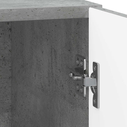 Bedside Cabinet 2 pcs Concrete Grey 43 x 34.5 x 50 cm