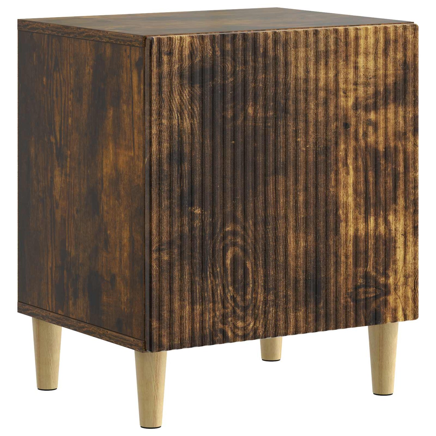 Bedside Cabinet Smoked Oak 43 x 34.5 x 50 cm Engineered Wood