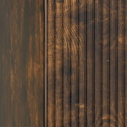 Bedside Cabinet 2 pcs Smoked Oak 43 x 34.5 x 50 cm
