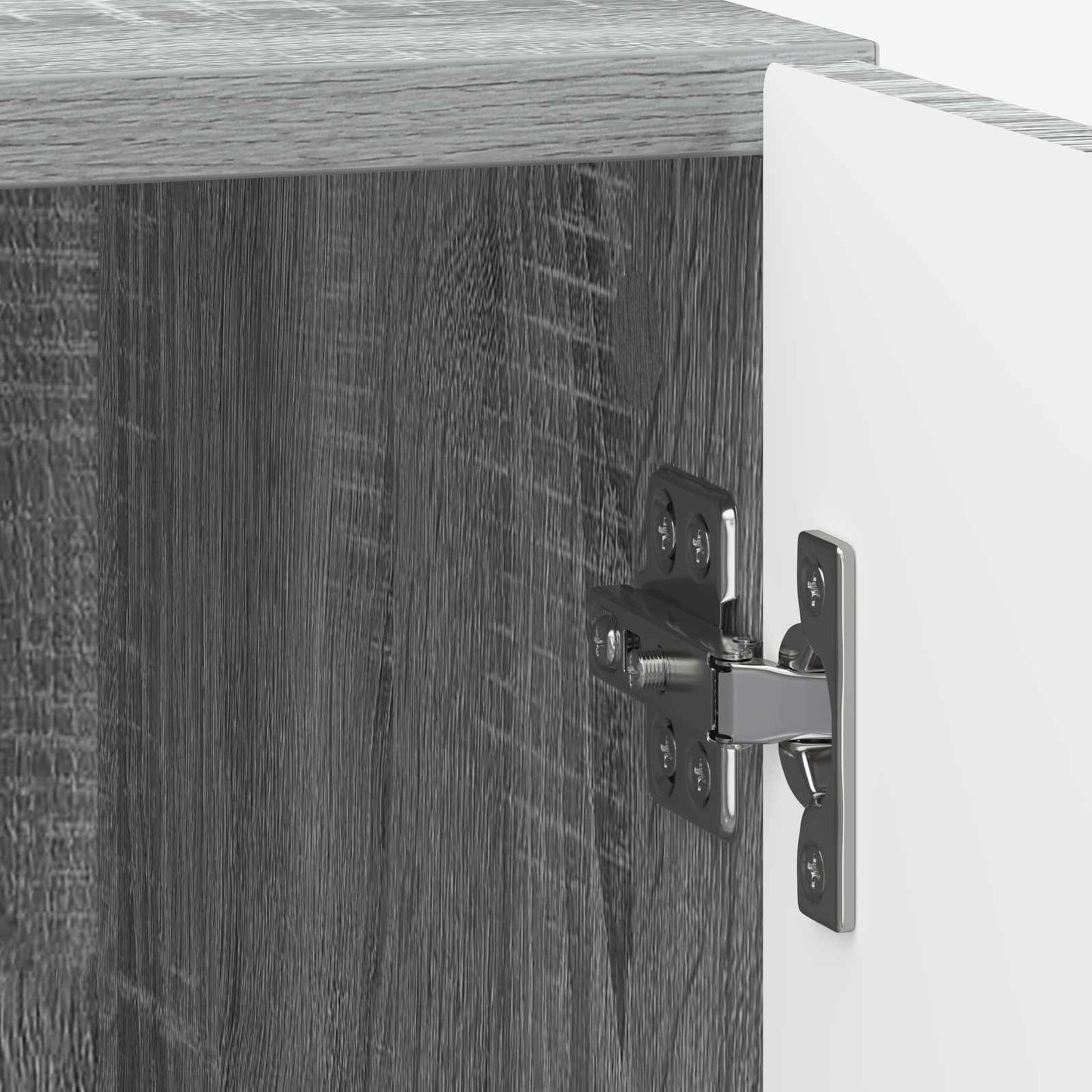 Bedside Cabinet Grey Sonoma 43 x 34.5 x 50 cm Engineered Wood