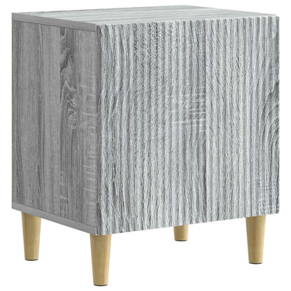 Bedside Cabinet 2 pcs Grey Sonoma 43 x 34.5 x 50 cm