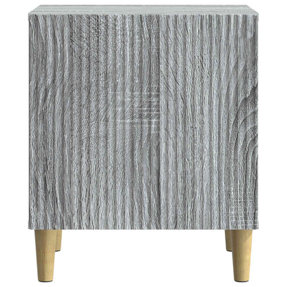 Bedside Cabinet 2 pcs Grey Sonoma 43 x 34.5 x 50 cm