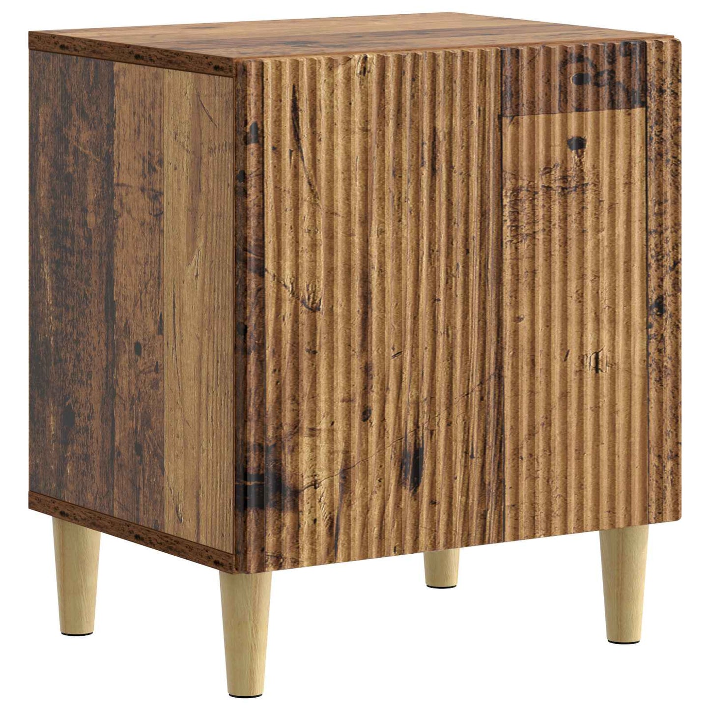 Bedside Cabinet Old Wood 43 x 34.5 x 50 cm Engineered Wood