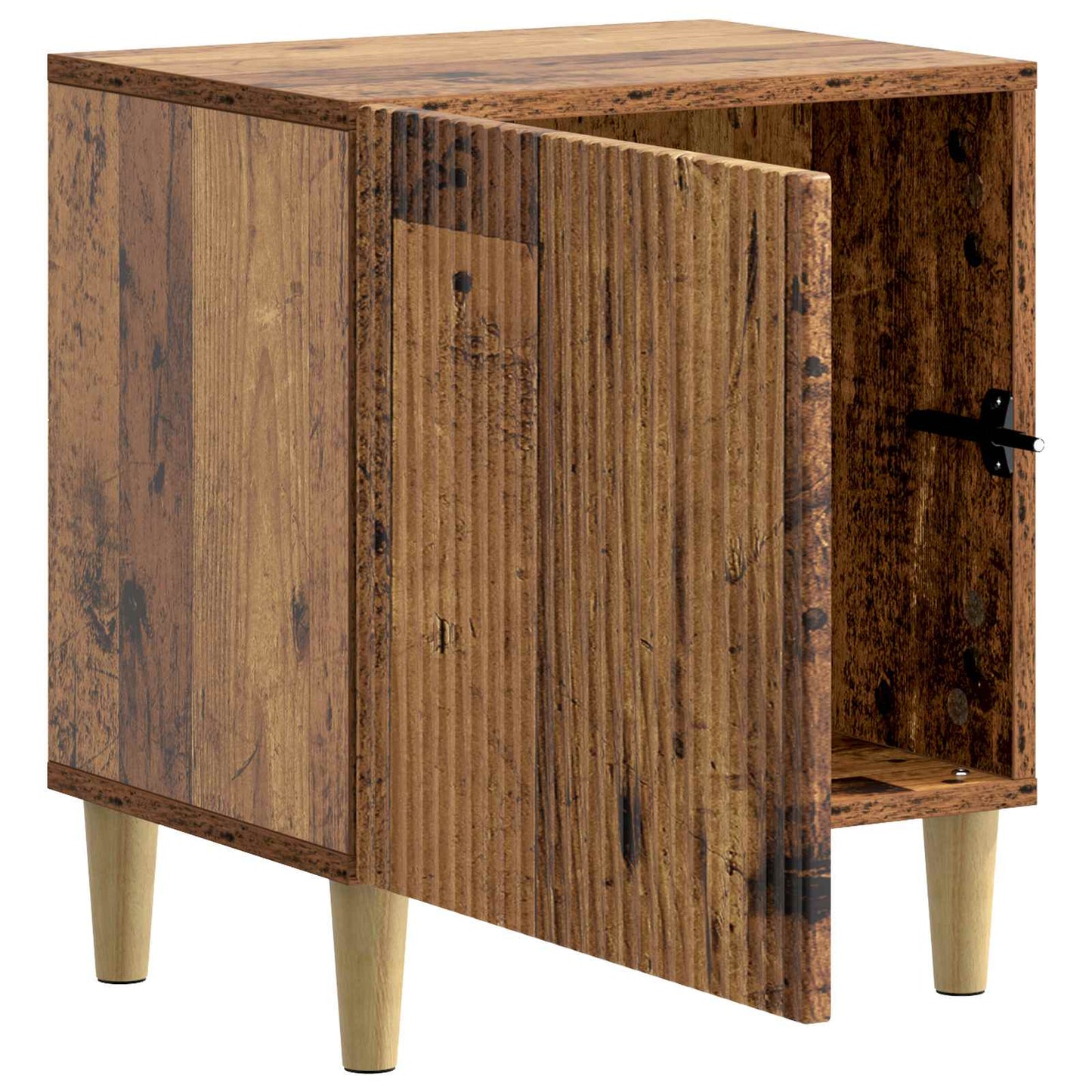 Bedside Cabinet Old Wood 43 x 34.5 x 50 cm Engineered Wood