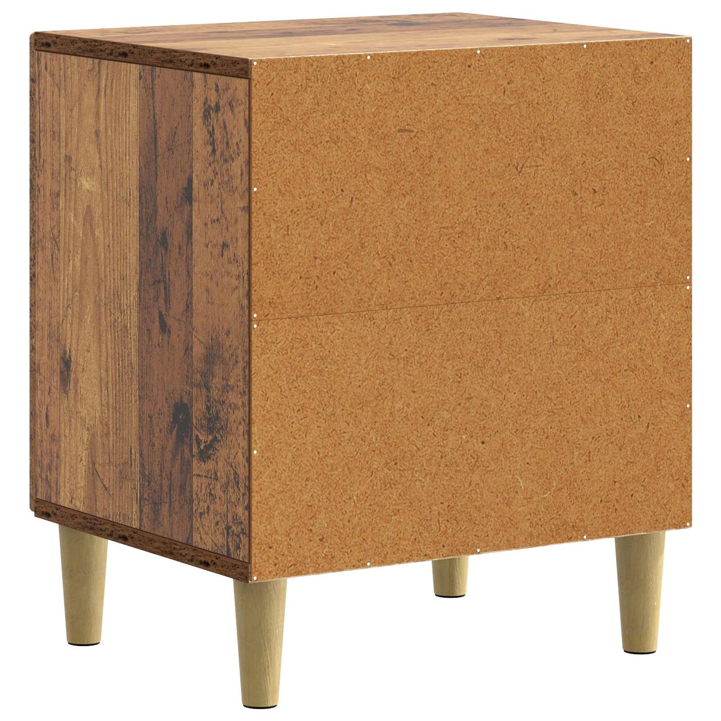 Bedside Cabinet Old Wood 43 x 34.5 x 50 cm Engineered Wood