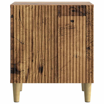 Bedside Cabinet Old Wood 43 x 34.5 x 50 cm Engineered Wood