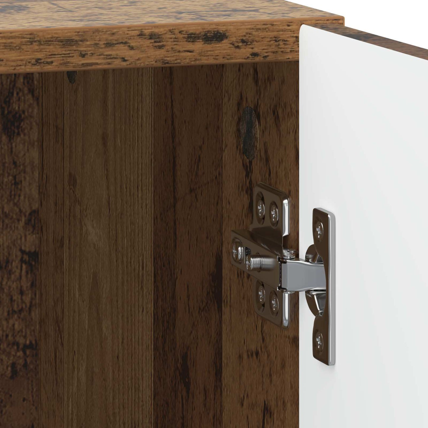 Bedside Cabinet 2 pcs Old Wood 43 x 34.5 x 50 cm