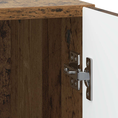 Bedside Cabinet 2 pcs Old Wood 43 x 34.5 x 50 cm