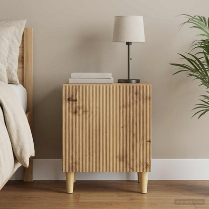 Bedside Cabinet Artisan Oak 43 x 34.5 x 50 cm Engineered Wood