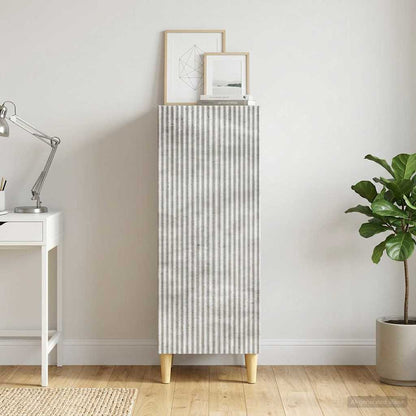 Sideboard Concrete Grey 33 x 34.5 x 90 cm Engineered Wood