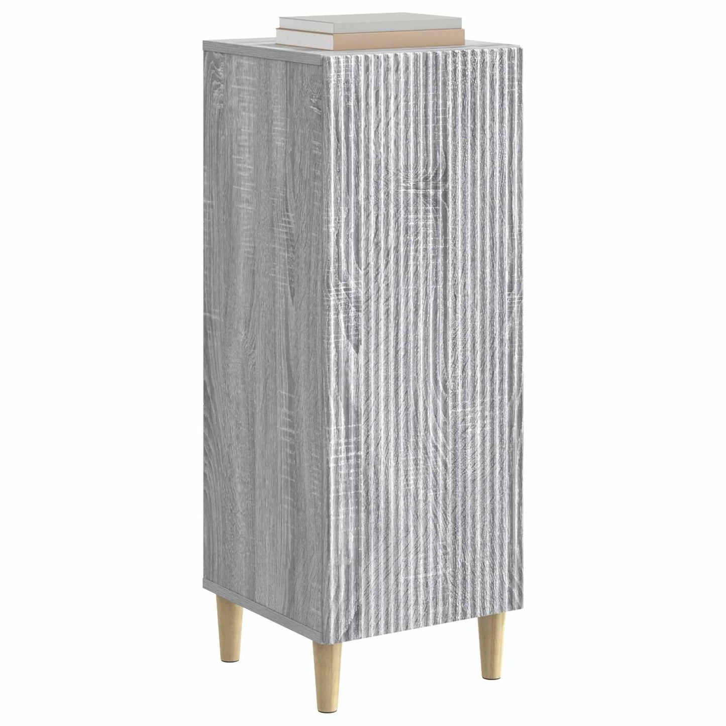 Sideboard Grey Sonoma 33 x 34.5 x 90 cm Engineered Wood