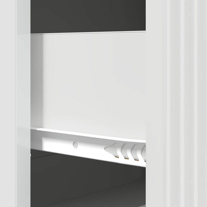 Drawer Cabinet High Gloss White 66 x 34.5 x 90 cm