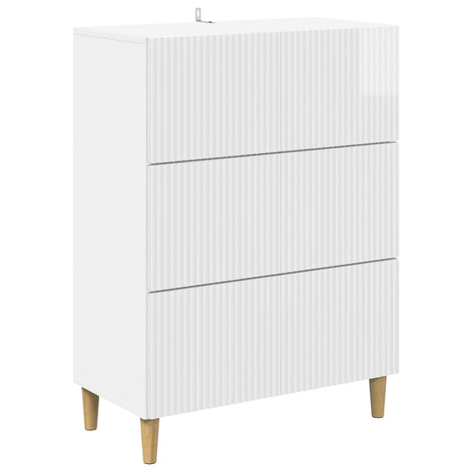 Drawer Cabinet 66 x 34.5 x 90 cm Engineered Wood