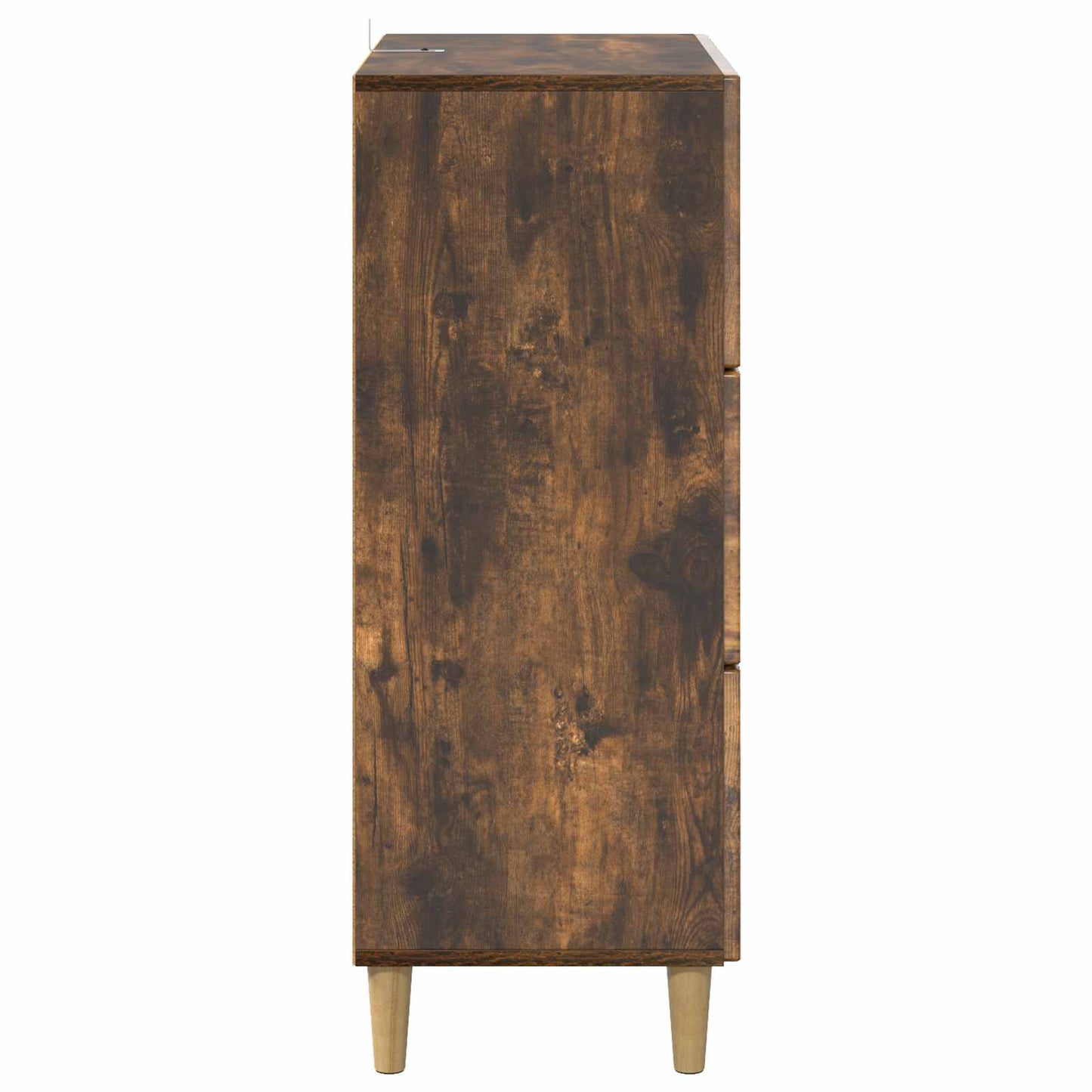Drawer Cabinet Smoked Oak 66 x 34.5 x 90 cm Engineered Wood