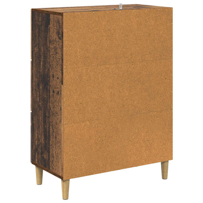 Drawer Cabinet Old Wood 66 x 34.5 x 90 cm Engineered Wood