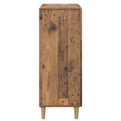Drawer Cabinet Old Wood 66 x 34.5 x 90 cm Engineered Wood