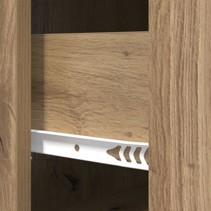 Drawer Cabinet Artisan Oak 66 x 34.5 x 90 cm Engineered Wood