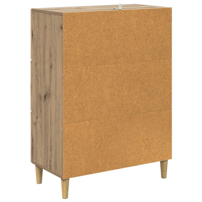 Drawer Cabinet Artisan Oak 66 x 34.5 x 90 cm Engineered Wood
