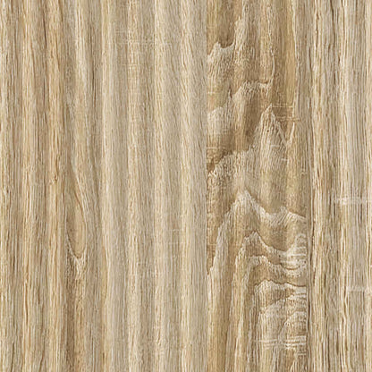 Drawer Cabinet Sonoma Oak 33 x 34.5 x 90 cm Engineered Wood