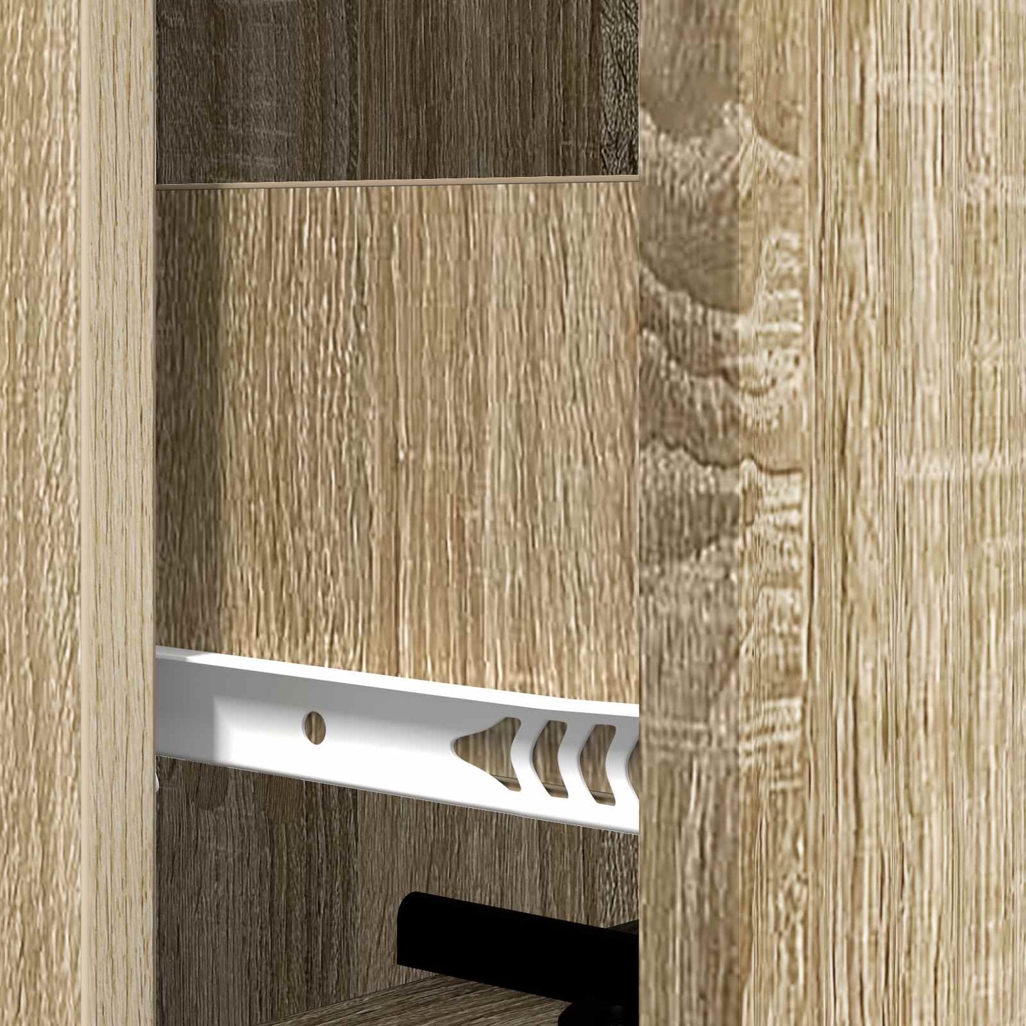 Drawer Cabinet Sonoma Oak 33 x 34.5 x 90 cm Engineered Wood