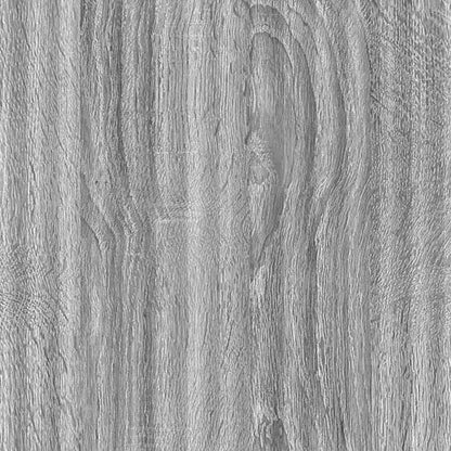 Drawer Cabinet Grey Sonoma 33 x 34.5 x 90 cm Engineered Wood