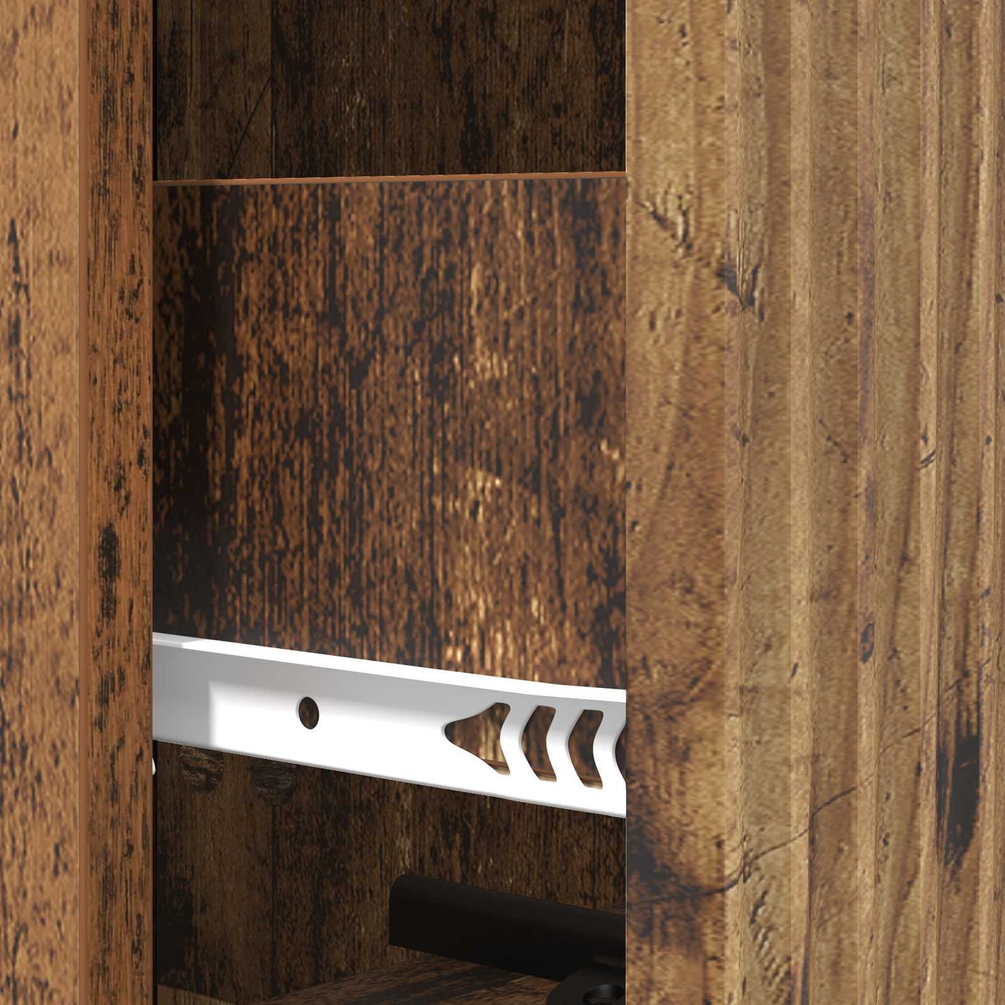 Drawer Cabinet Old Wood 33 x 34.5 x 90 cm Engineered Wood