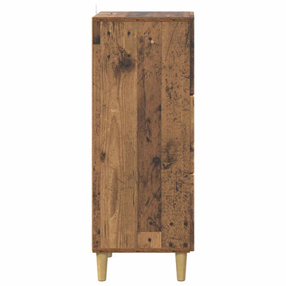 Drawer Cabinet Old Wood 33 x 34.5 x 90 cm Engineered Wood