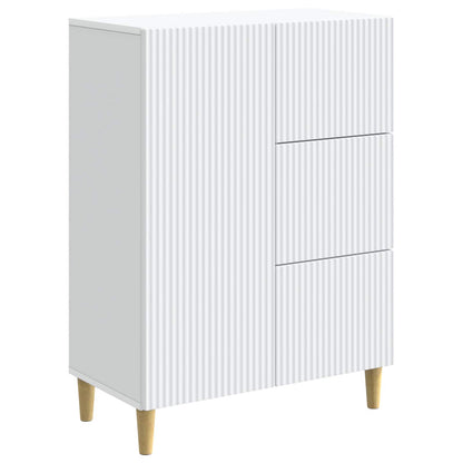 Sideboard White 66 x 34.5 x 90 cm Engineered Wood