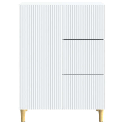 Sideboard White 66 x 34.5 x 90 cm Engineered Wood