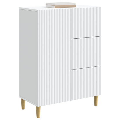 Sideboard White 66 x 34.5 x 90 cm Engineered Wood