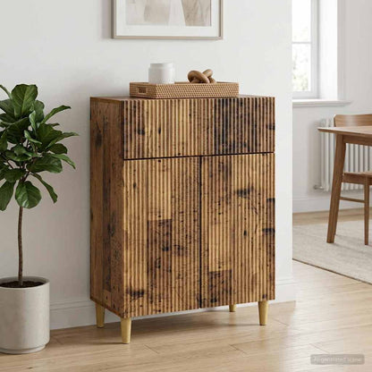 Sideboard Old Wood 66 x 34.5 x 90 cm Engineered Wood