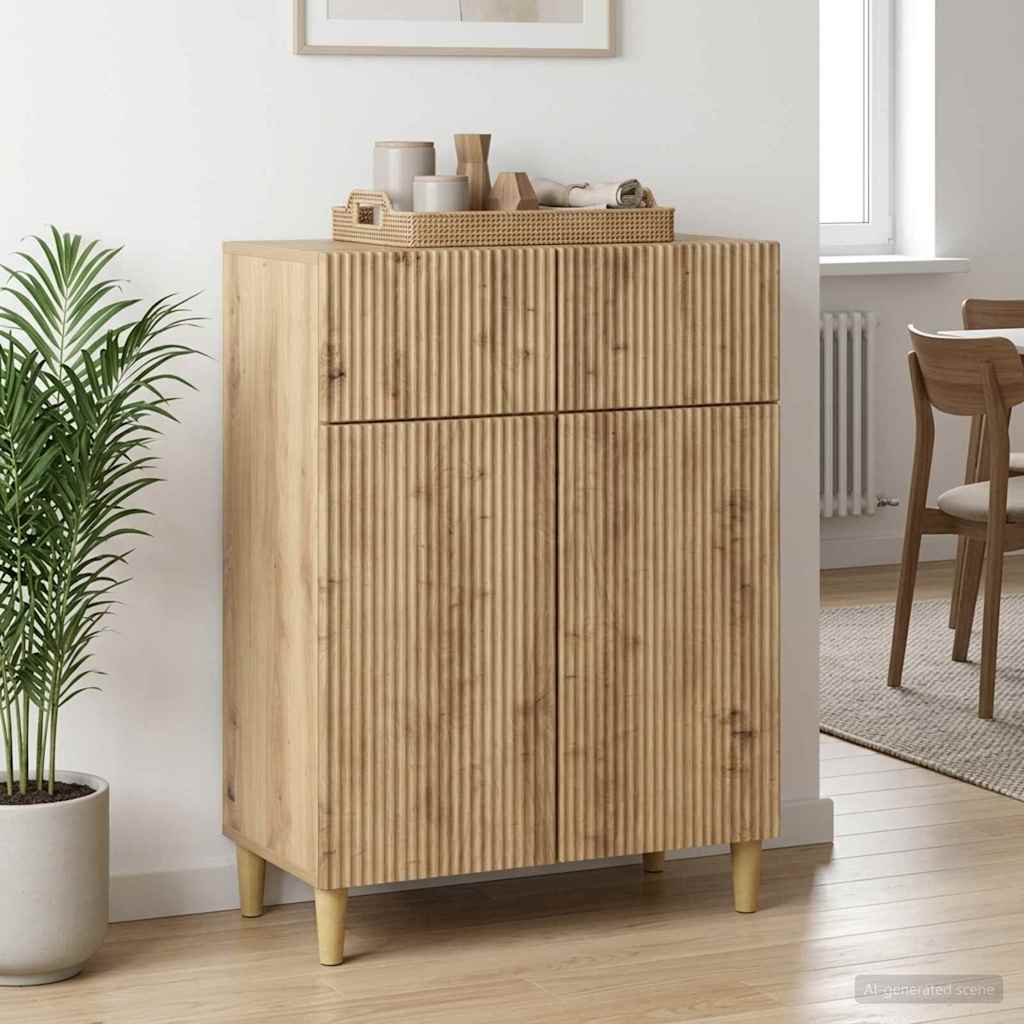 Sideboard Artisan Oak 66 x 34.5 x 90 cm Engineered Wood