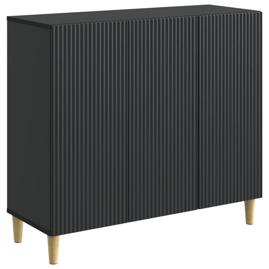 Sideboard Black 89 x 34.5 x 80 cm Engineered Wood