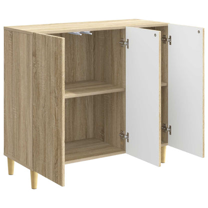 Sideboard Sonoma Oak 89 x 34.5 x 80 cm Engineered Wood