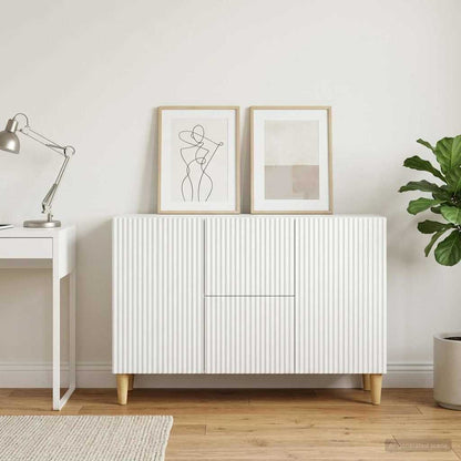 Sideboard White 89 x 34.5 x 60 cm Engineered Wood