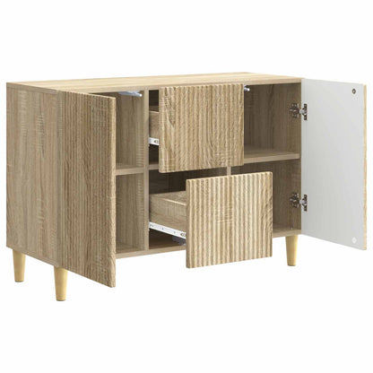 Sideboard Sonoma Oak 89 x 34.5 x 60 cm Engineered Wood
