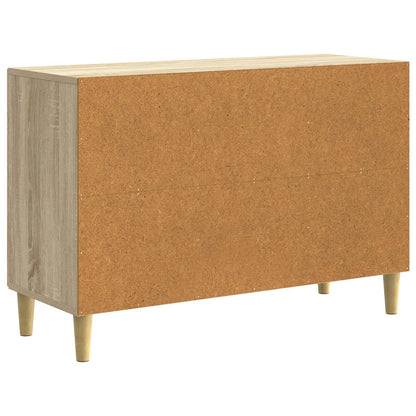Sideboard Sonoma Oak 89 x 34.5 x 60 cm Engineered Wood