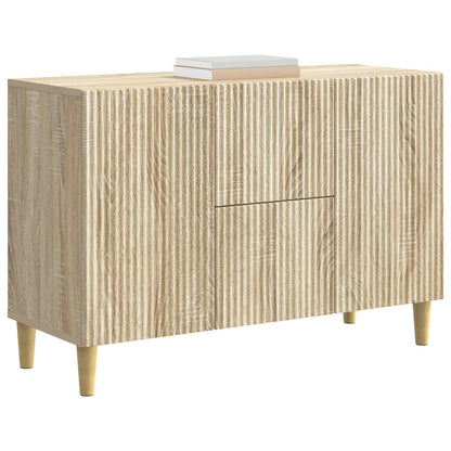 Sideboard Sonoma Oak 89 x 34.5 x 60 cm Engineered Wood